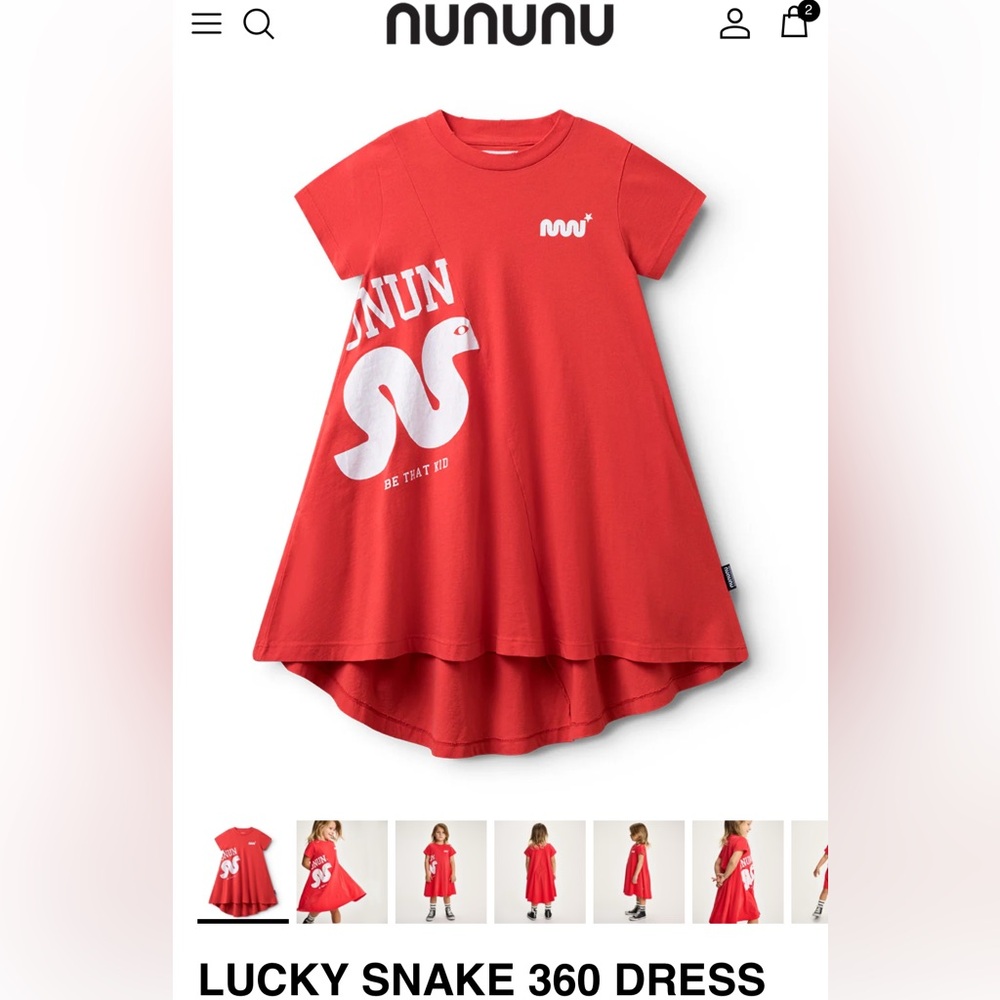 Red Graphic T-Shirt Dress